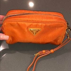 Prada cosmetic pouch
